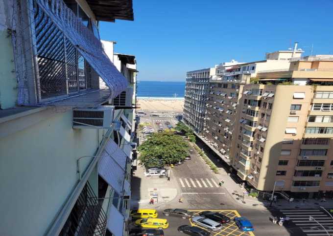 Apartamento vista mar em  Copacabana