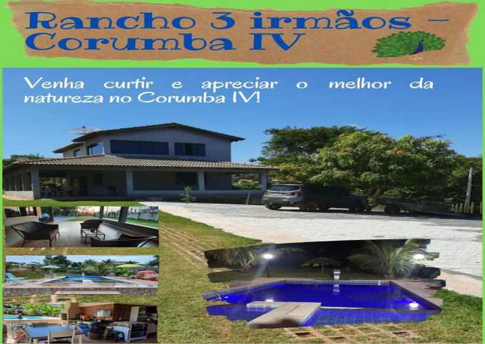 Casa em Corumbá 4 - Rancho três irmãos