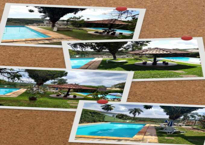 Casa de campo com 2 piscinas e quadra de tênis/volei . Cond. Chácara Bela Vista,  Est. Sta Inês, km  18 - B. Vila Machado, Frente a represa.
