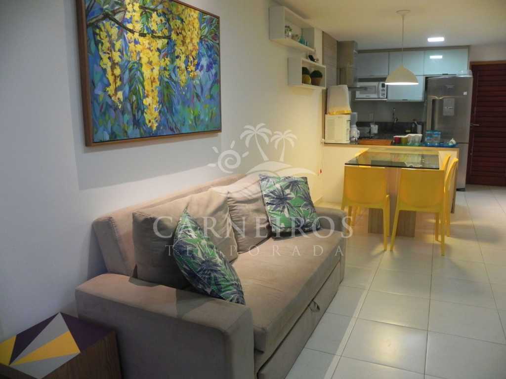 Flat 2 Quartos - Carneiros Beach Resort (C02-1)