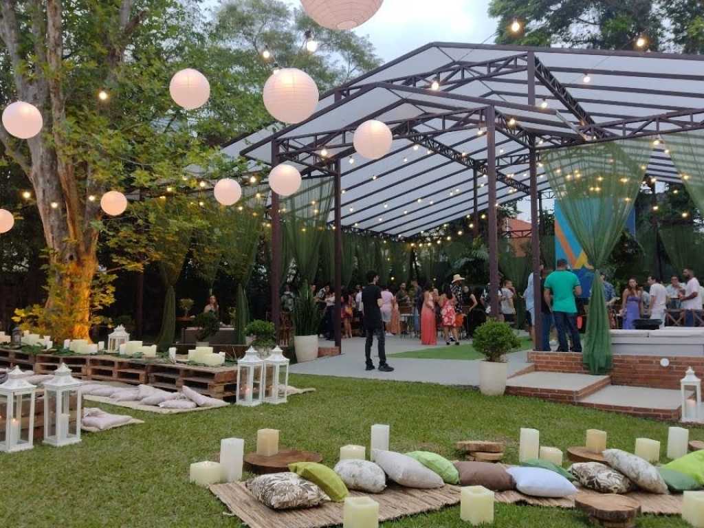 Espaço para eventos - 20 min de SP