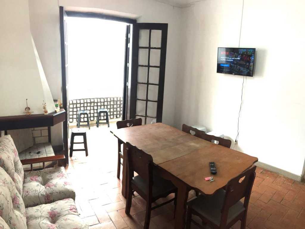 Apartamento Desembargador, 50 metros de la playa, barbacoa, chimenea, 3 baños, amplio y ventilado