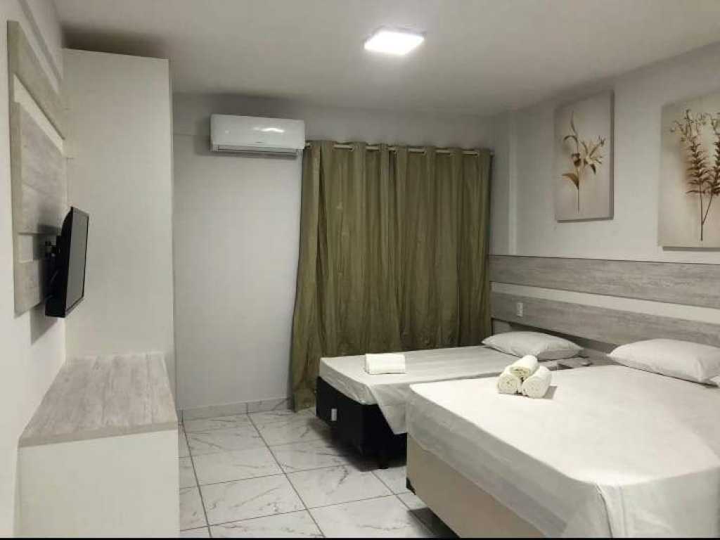 APARTAMENTO NO CONDOMINIO LAGOA QUENTE FLAT SERVICE CALDAS NOVAS- GO