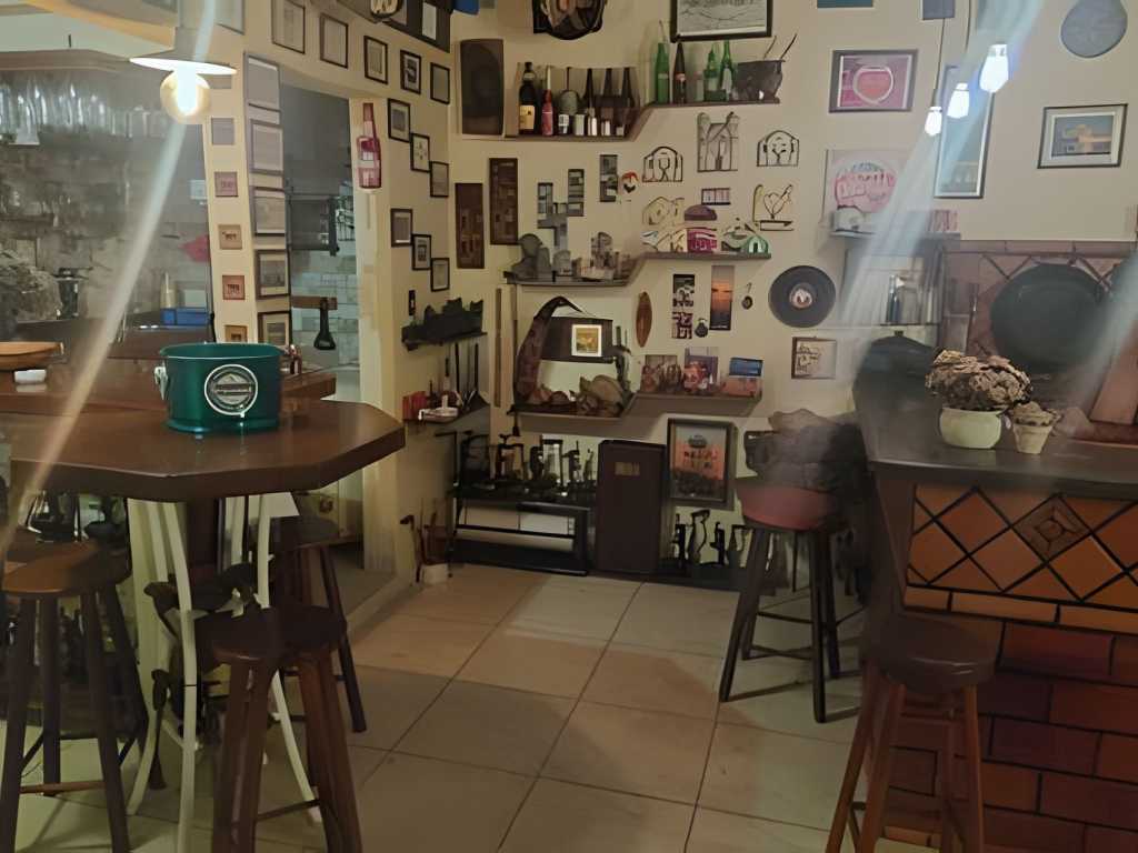 Casa, espaço gourmet, churrasqueira, fogão a lenha