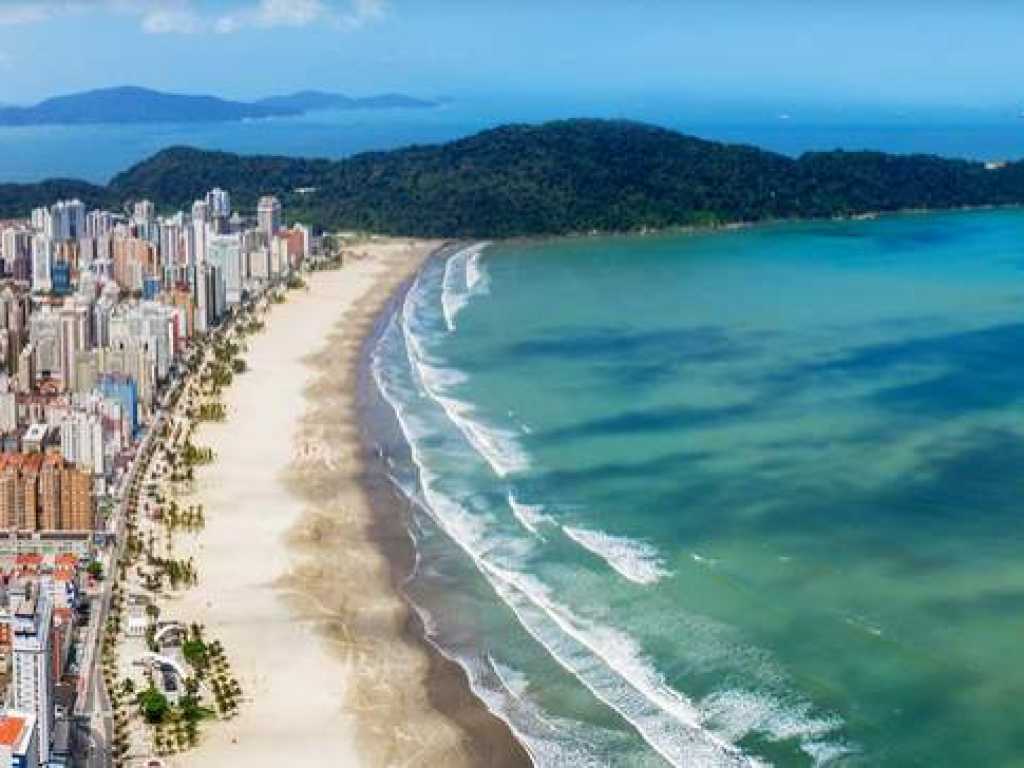 Apartamento na Praia Grande – Vila Guilhermina – São Paulo – Litoral Sul de São Paulo – 50 Metros da Praia 30 segundos de caminhada até à pr