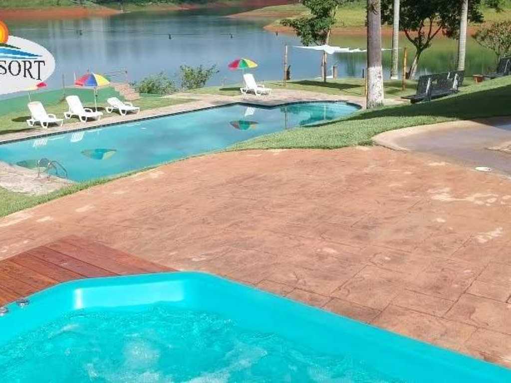 CHACARA PÉ NA ÁGUA, RAMPA JET, COSTELA NO BAFO, PISCINA, MARAVILHOSA WIFI 200mb