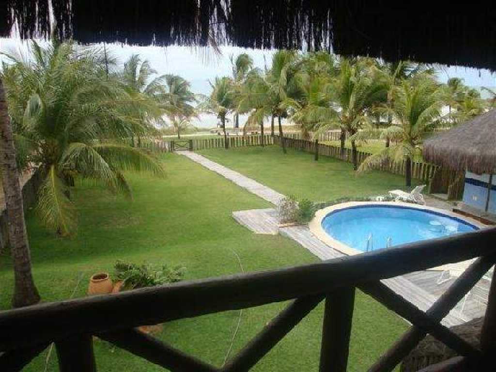 Guarajuba - Aluguel Temporada - Frente Mar - Pé na areia 4 suítes com piscina