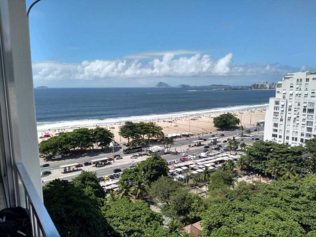 COPACABANA - Quarto e Sala Completo Vista para a Praia