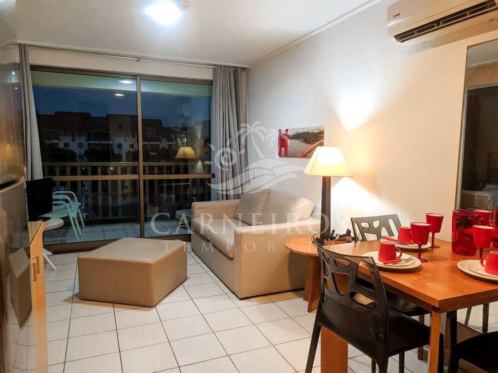 Flat 2 Quartos no Beach Class Muro Alto, Porto de Galinhas (B204)