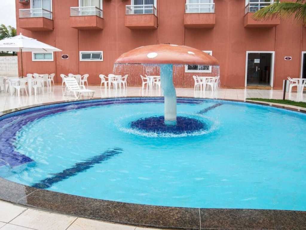 Flat lagoa quente hotel-4pessoas
