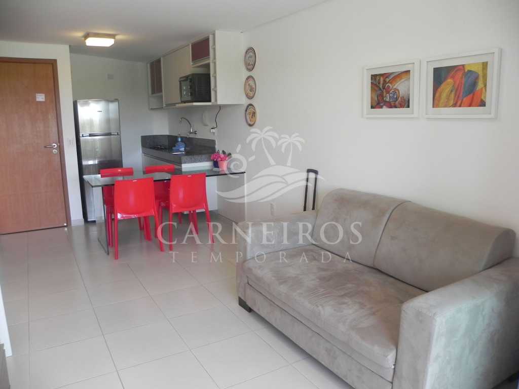 Flat 1 Quarto - Carneiros Beach Resort (B10-5)