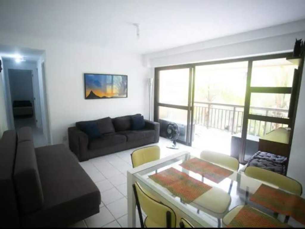 Apartamento pé na areia!