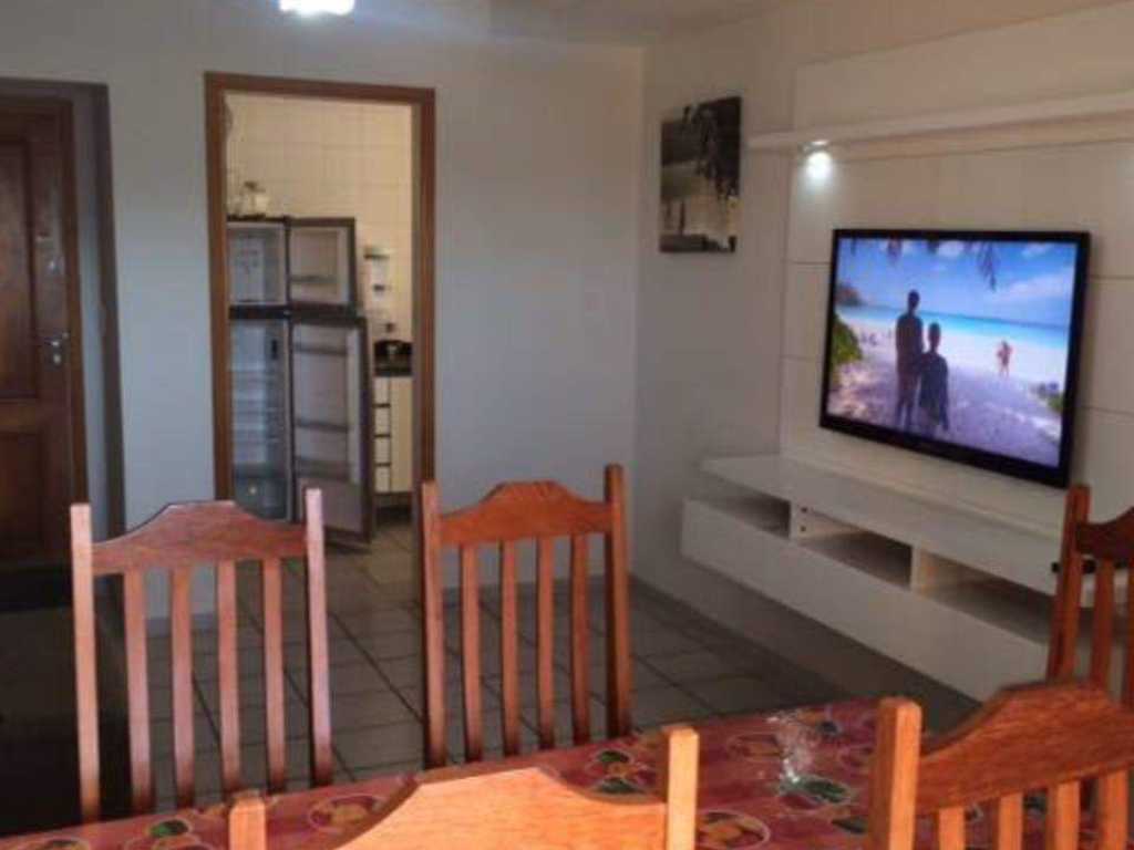 Apartamento 3 Quartos 3 Banh Meio da Praia do Morro, Ar, Wi-Fi Grátis