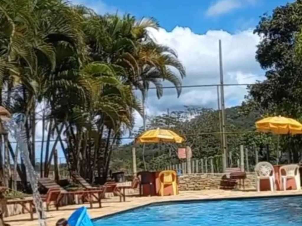 Chalé Ar condicionado Piscina e Pesca