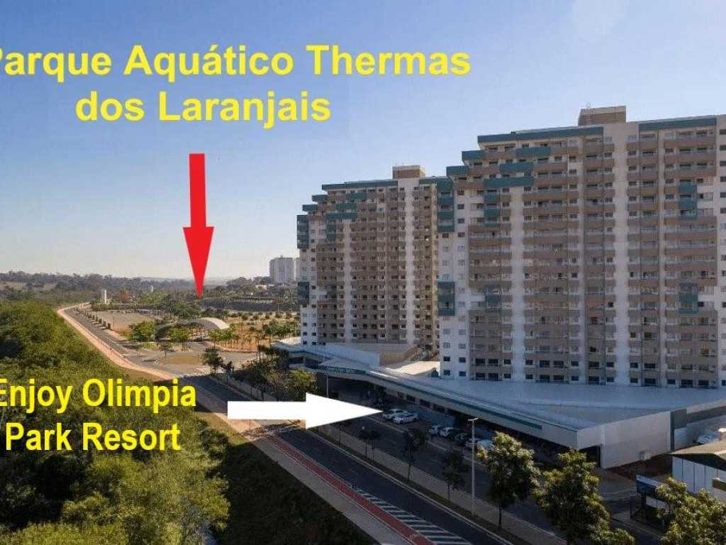 Alugo Apartamento em Resort em Olímpia - SP