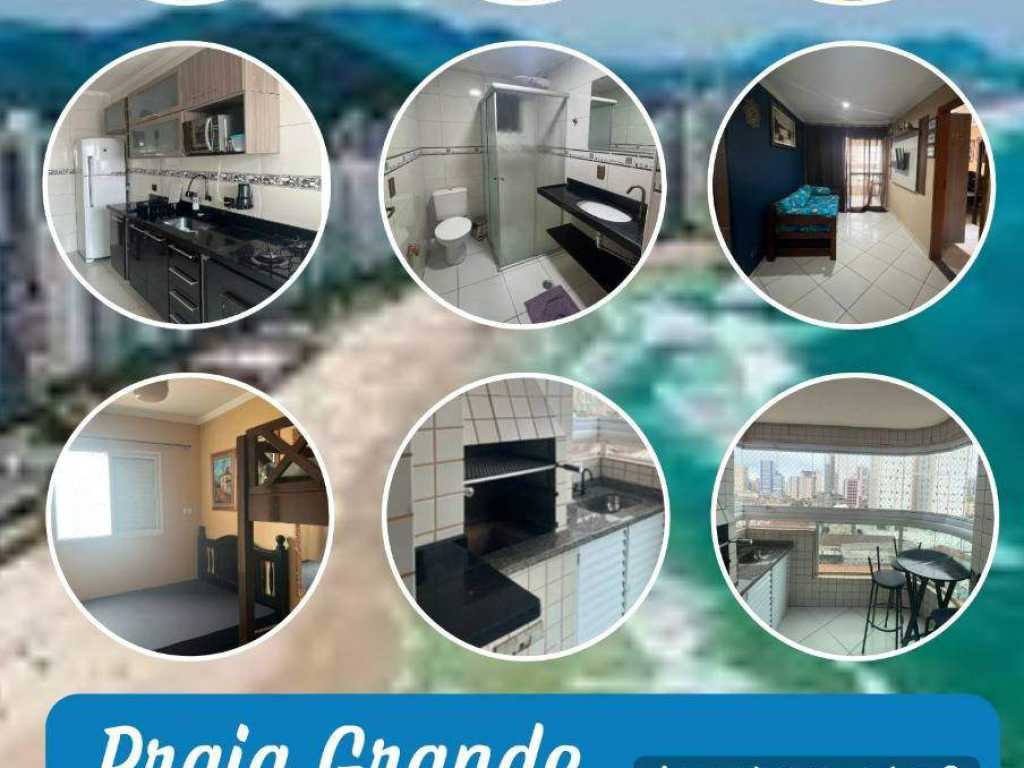 Apartamento c/  Piscina e Sacada Gourmet