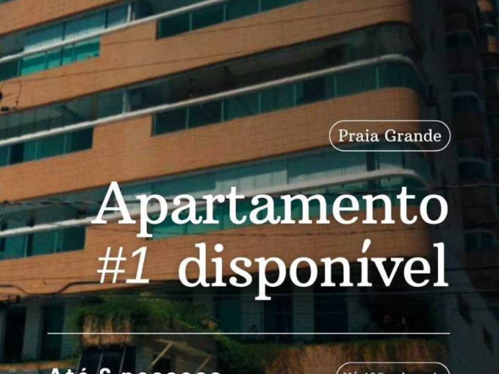 Apartamento c/  Piscina e Sacada Gourmet