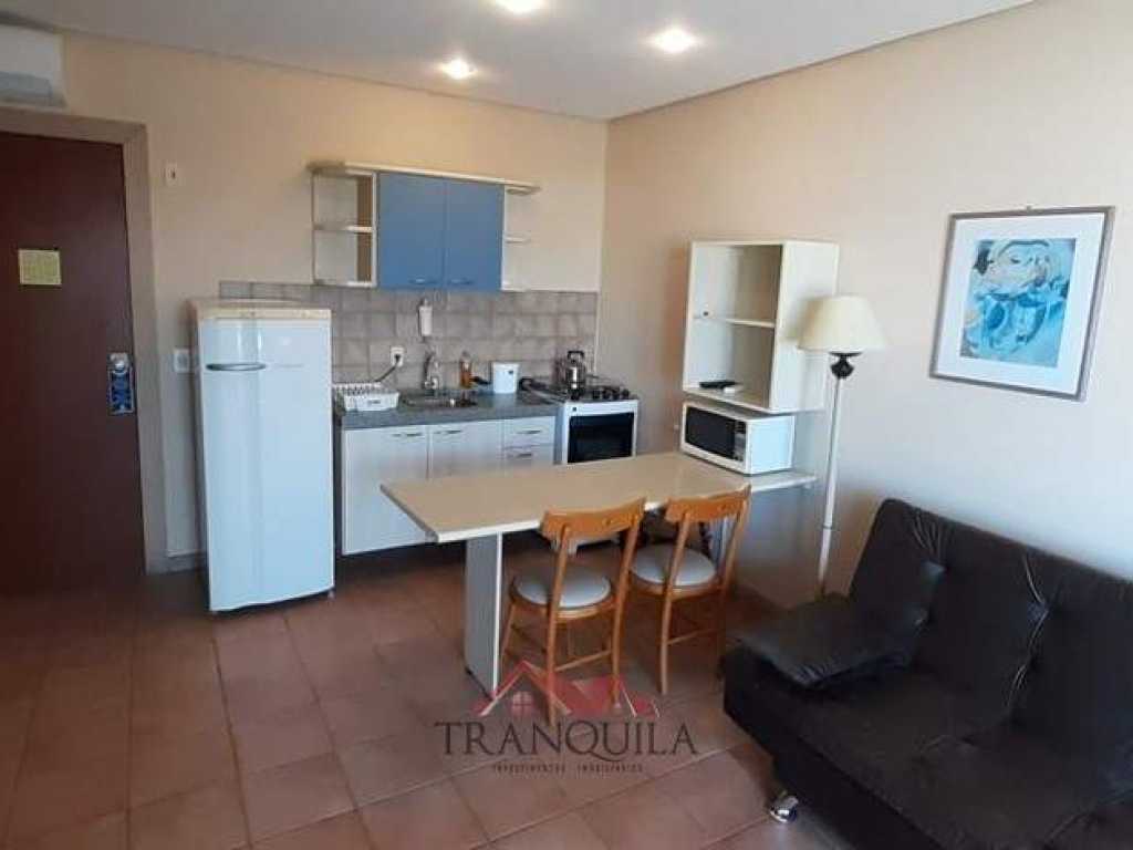 Excelente apartamento de 1 dormitório