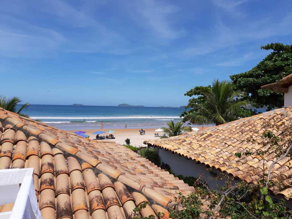 Casa de frente para a Praia de Geribá.