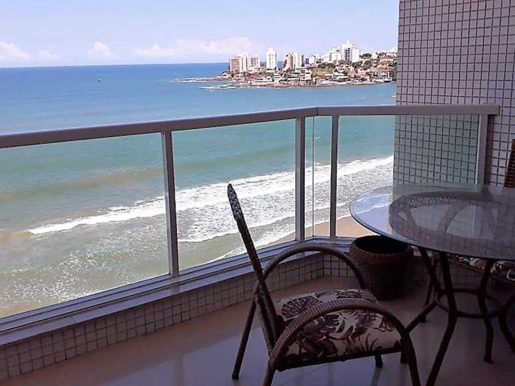 Lindo Apto com Vista Para o Mar em Guarapari para Aluguel de Temporada