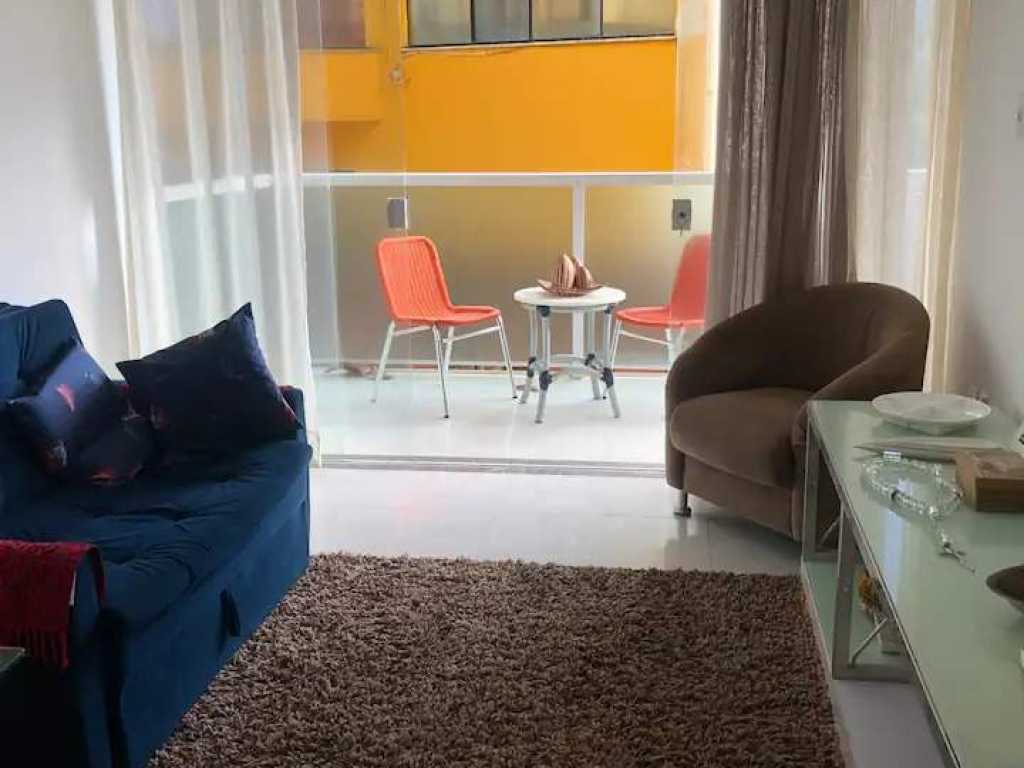 Apartamento encantador na praia do Flamengo