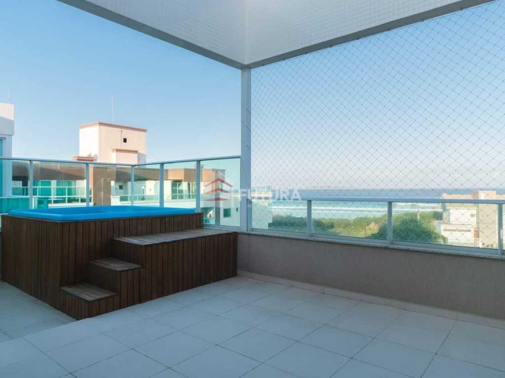 DUPLEX COVERAGE WITH SEA VIEW - PRAIA DO MARISCAL, BOMBINHAS SC (LA125F)