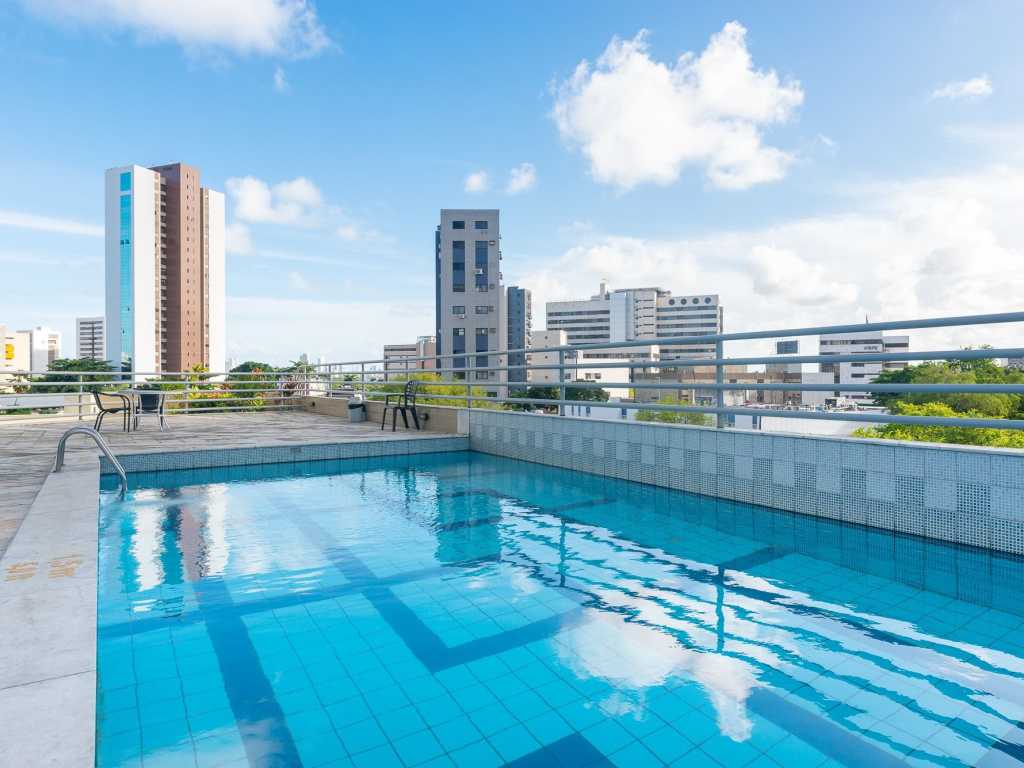 OTH1401 Flat na Ilha do Leite, Recife, um quarto. Fica em um dos mais importantes polos médicos do país