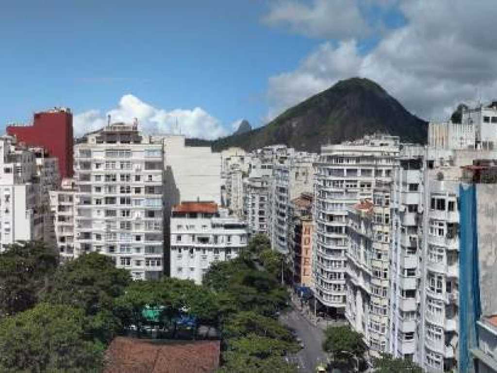 COPACABANA - Quarto e Sala Completo Vista para a Praia