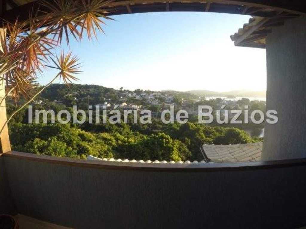 Casa com 5 suítes e 1 quarto com linda vista para o mar – Ossos, Búzios