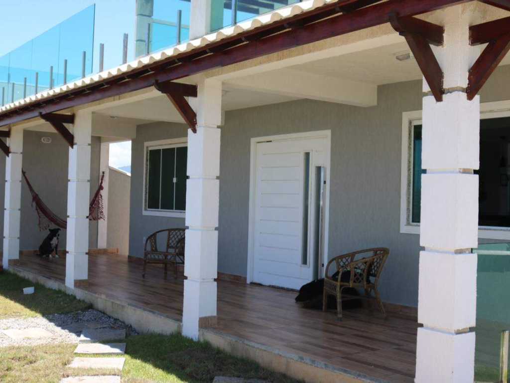 ¨Linda casa de frente para o mar com vista privilegiada com piscina, área gourmet e Wifi.¨