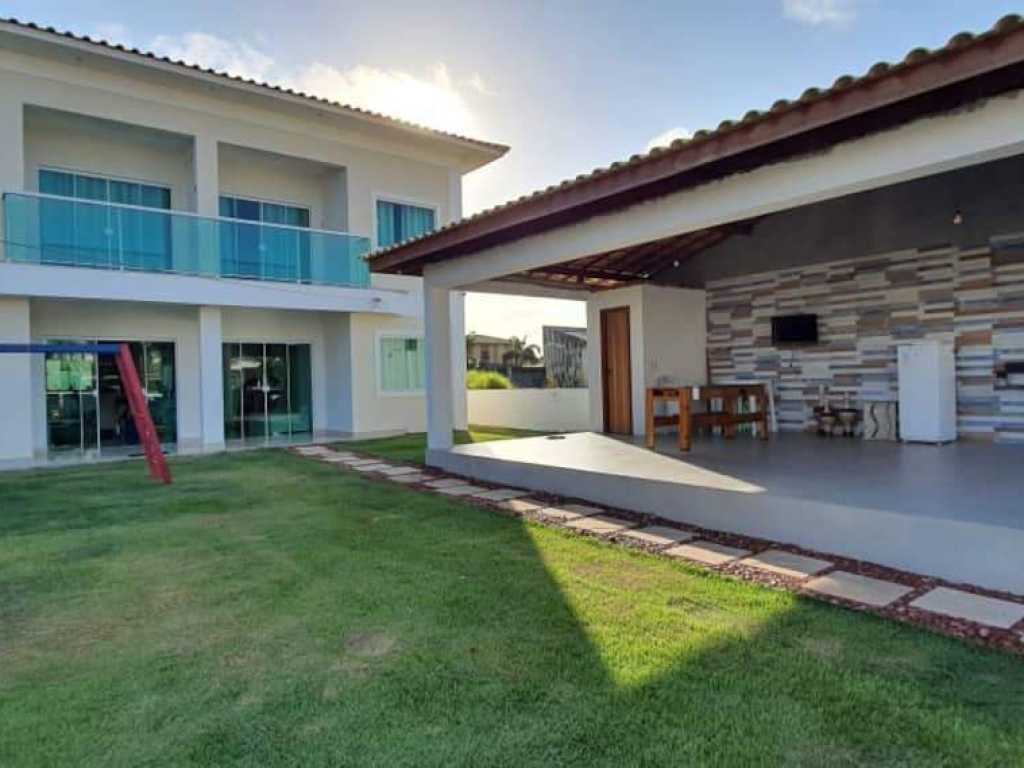 Casa 6/4 no Cond. Villas do Jacuípe