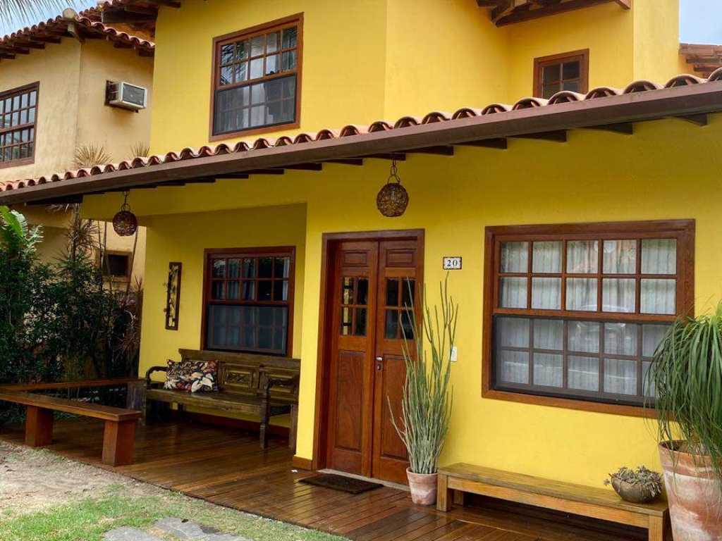 Casa Top Búzios 4 q. (3 suítes- ar cond)Wi-Fi, Churrasq, 50 mts Praia