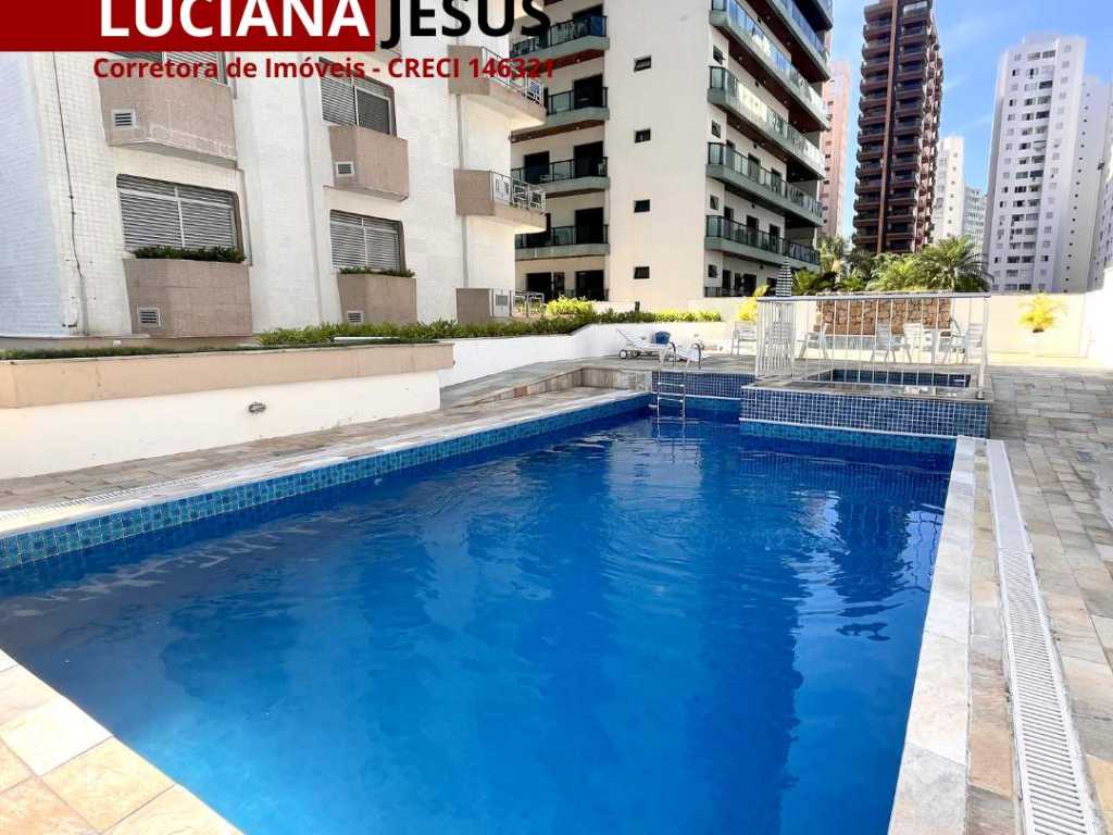 Lindo apartamento em Praia das Pitangueiras - Lazer e duas vagas de garagem