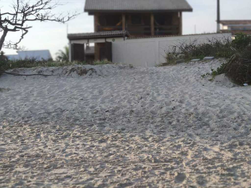 Casa pé na areia