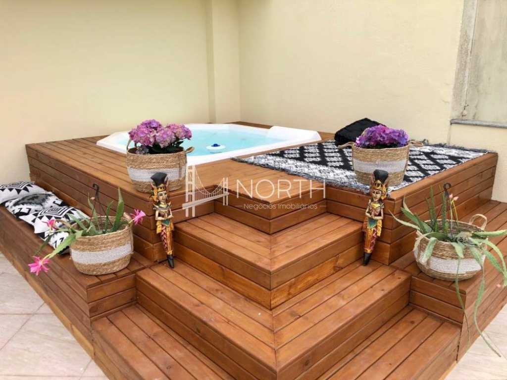 Cobertura com SPA privado e vista mar Jurerê