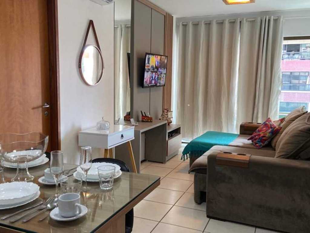 Apartamento de Luxo a 100 metros da praia em Maceio no Bairro Jatiuca