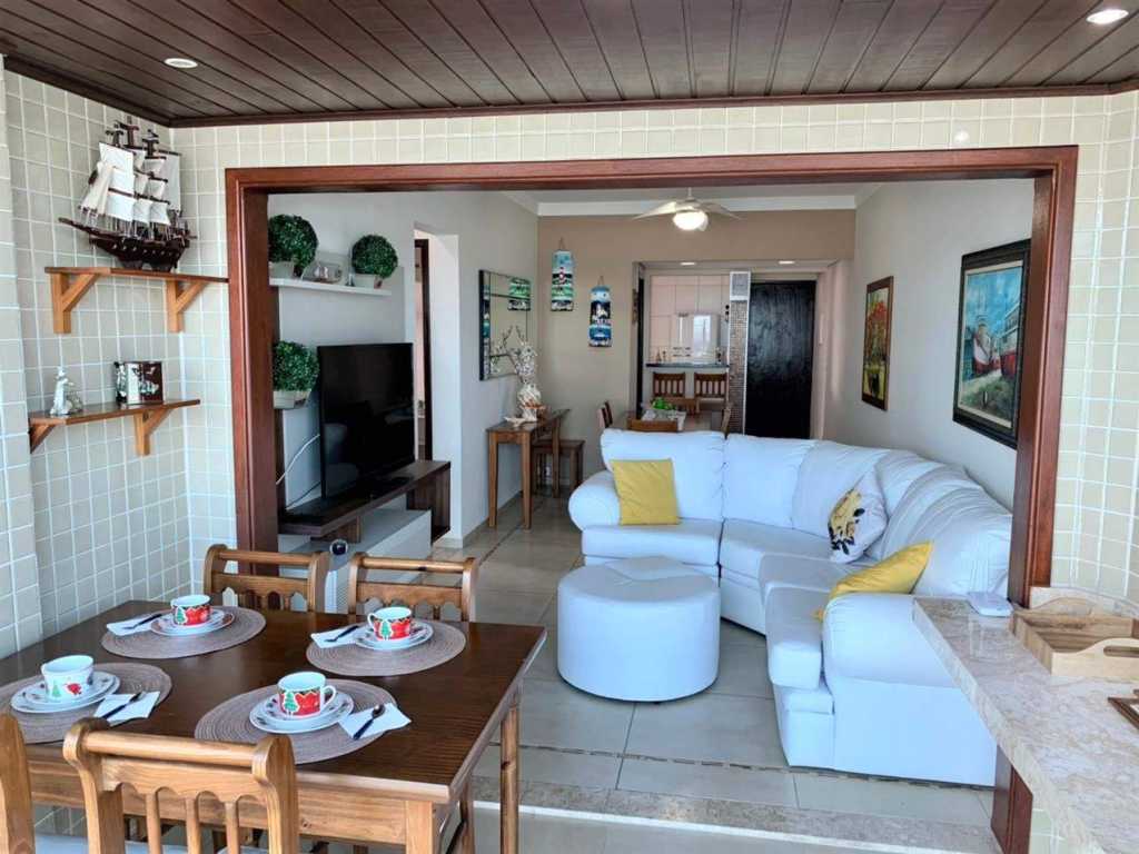 Apartamento moderno com exclusiva vista para a praia!