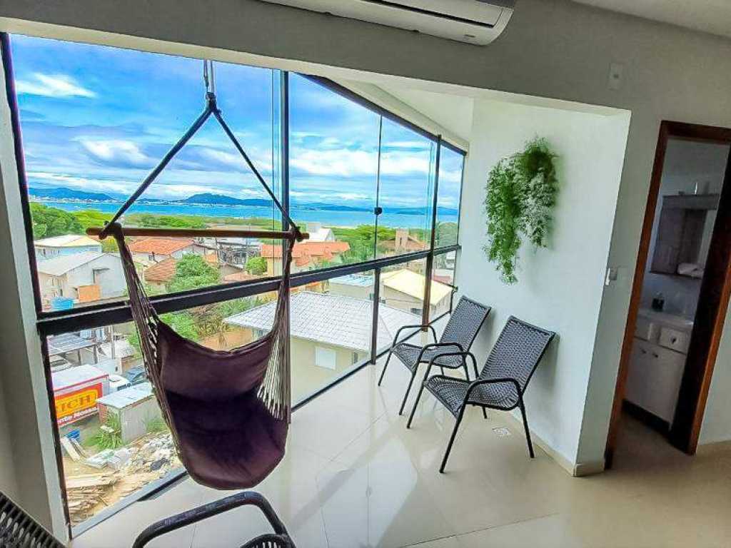 Amplo Ap com 3 suítes com ar condicionado com vista para o mar