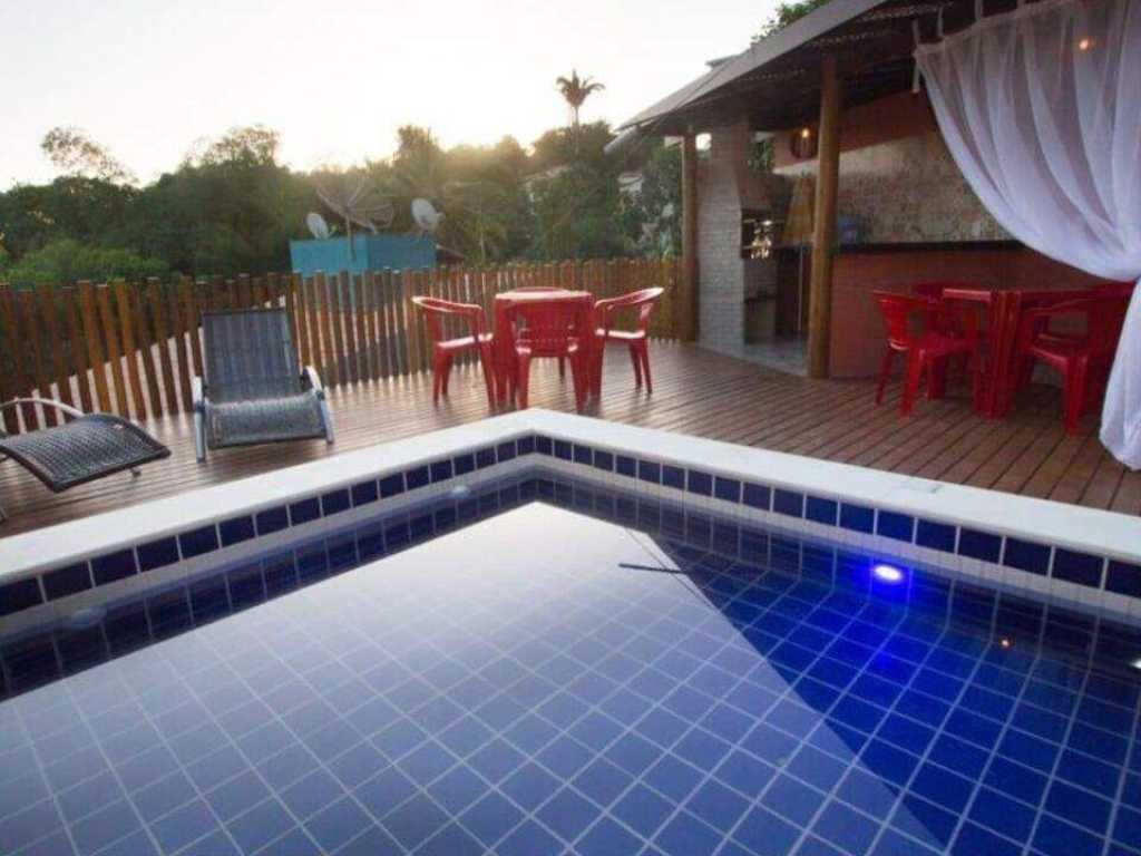 CASA LUXO SUPER TOP COM PISCINA NA MUCUGE A 100 MT DA PRAIA