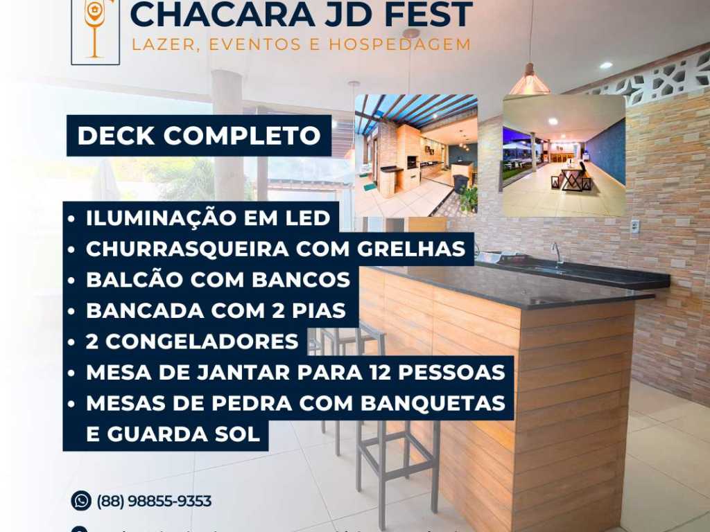 Chácara JD Fest - Lazer, Eventos e Hospedagem em Juazeiro do Norte