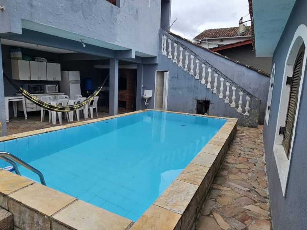 Casa, Piscina, Churrasqueira, até 20 pessoas, Praia Enseada GUARUJÁ-SP