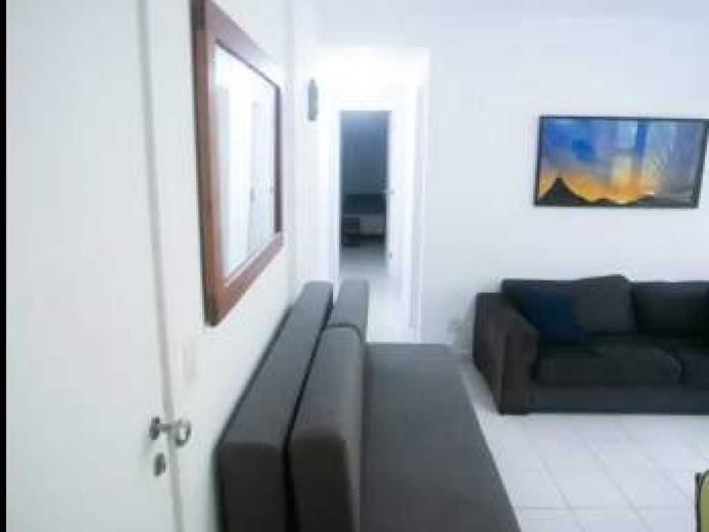 Apartamento pé na areia!