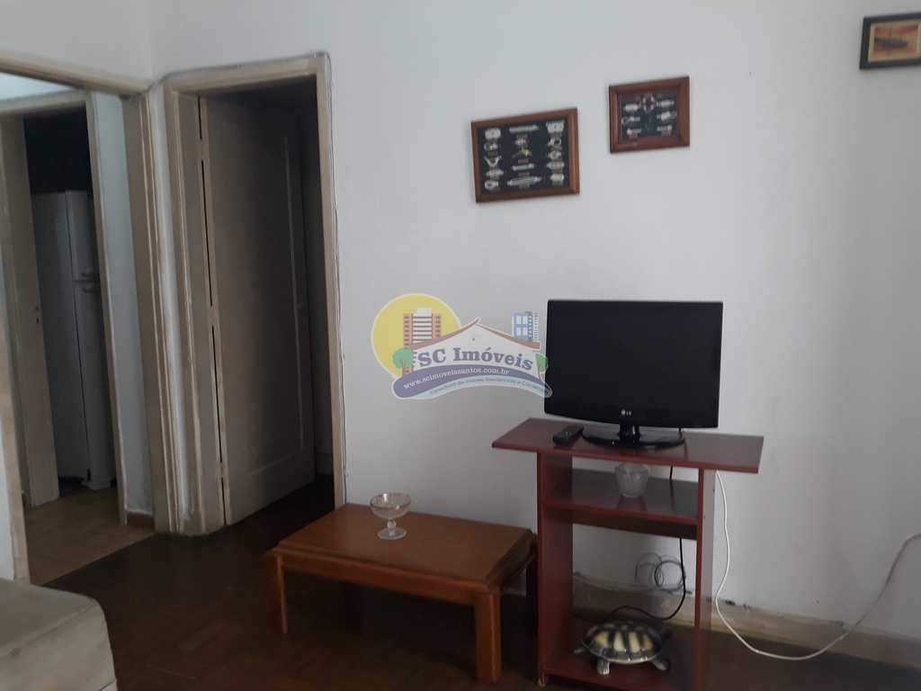 Apartamento com 1 dorm, Embaré, Santos