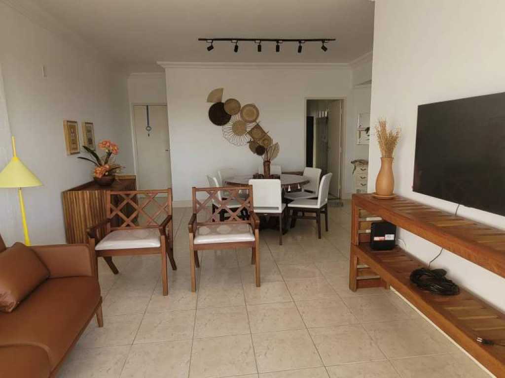 Apartamento amplo 3 quartos na praia de Atalaia