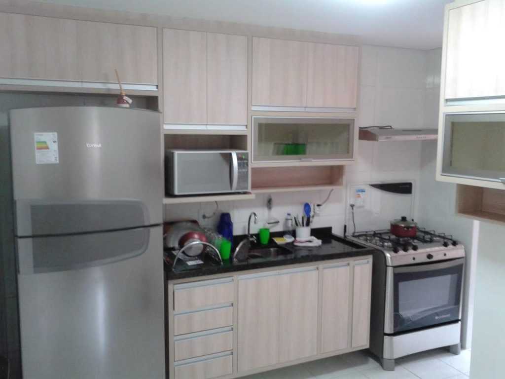 Apartamento novo com 3 quartos no melhor local da praia