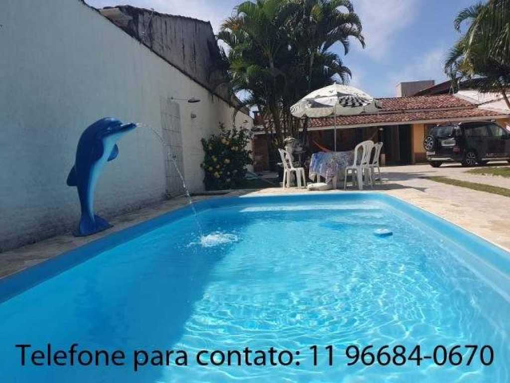 Incrível casa de Praia com piscina em Caraguatatuba