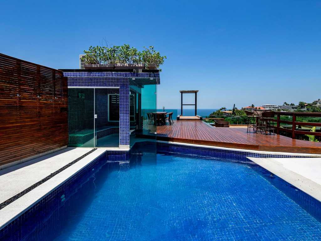 Rio 052 - Hermosa villa con vista espectacular al mar en Joá