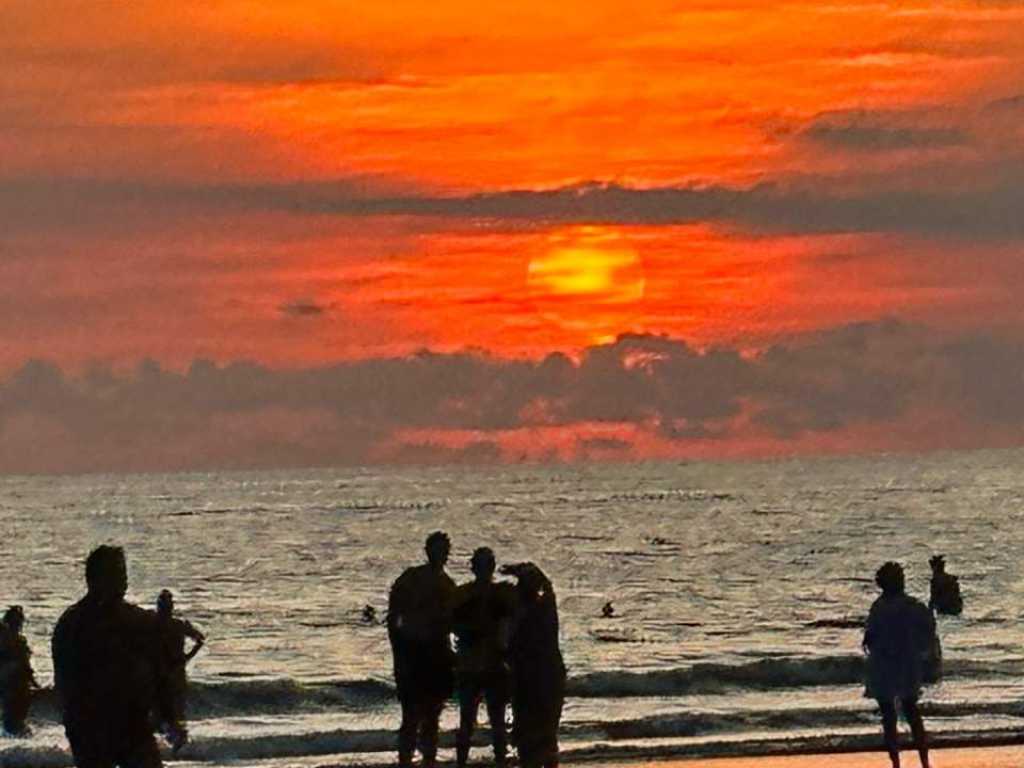 Linda casa na praia de Barequeçaba