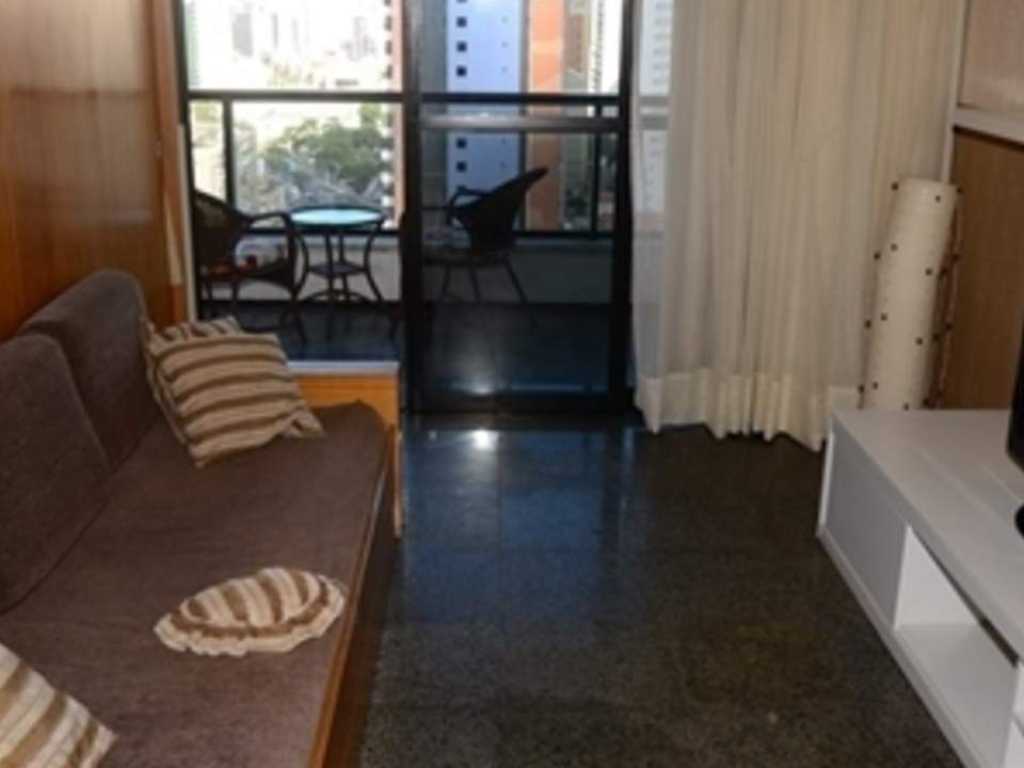 FLAT P/ 3 PESSOAS A 50 METROS DA AV: BEIRA MAR