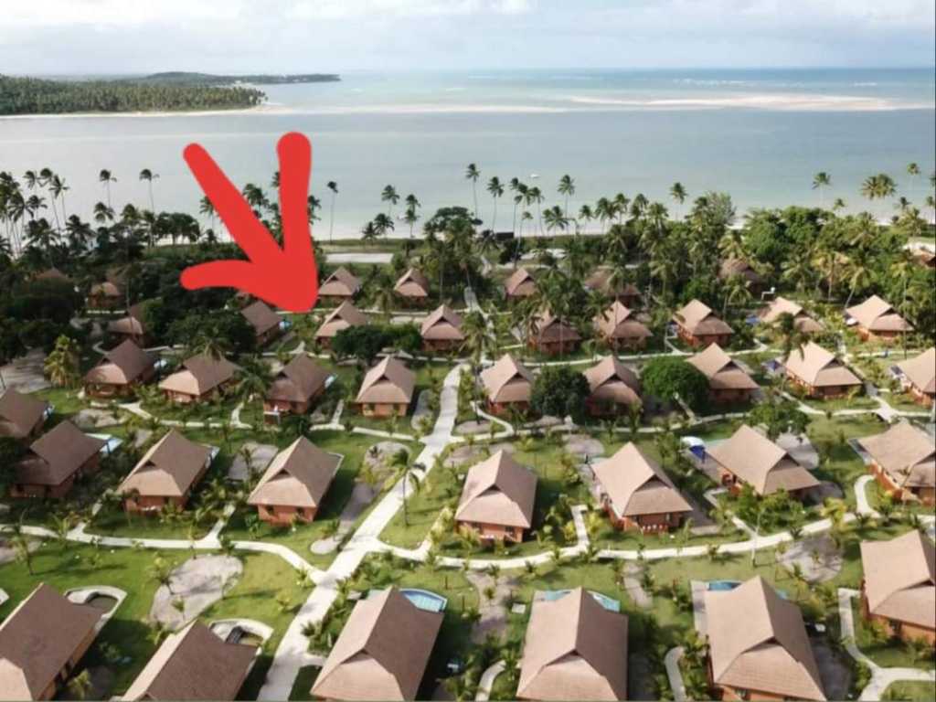 BANGALÔ COM PISCINA PRIVATIVA NO ECO RESORT